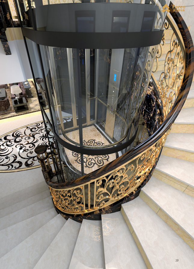 法立奥别墅电梯厂家