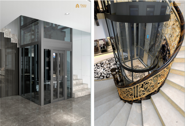 法立奥小型别墅观光电梯