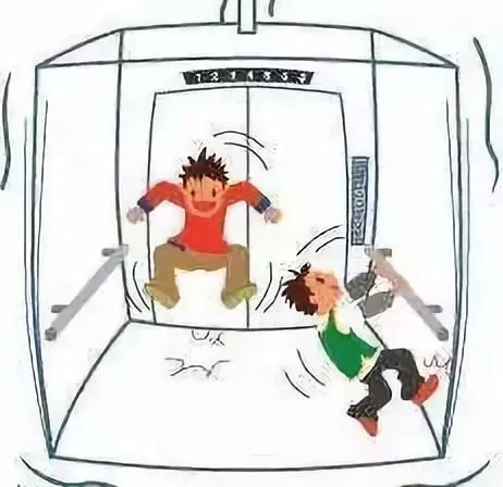 在电梯可以蹦跳吗?